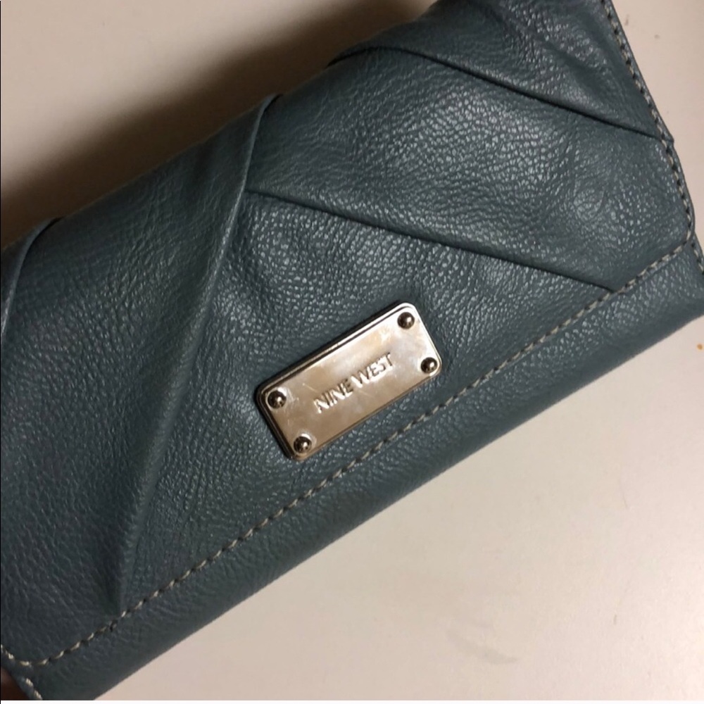 Nine West Blue Wallet *FREE WITH PURCHASE*